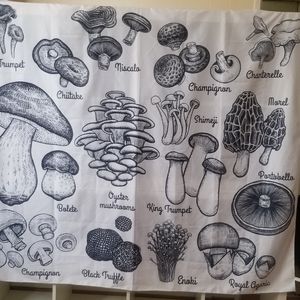 Mushroom Tablecloth